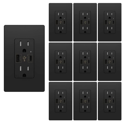 Confezione prese usb - 10, c