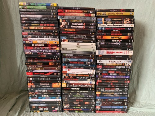 Horror dvd liquidation sale - horror,